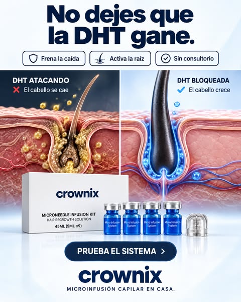 Deja de quedarte calvo