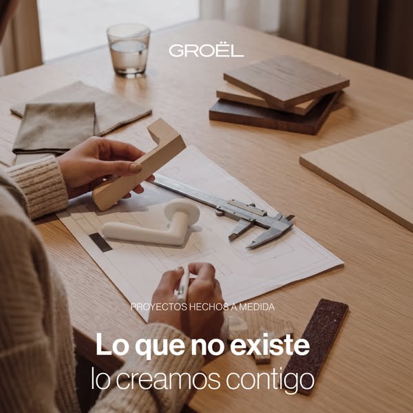 Hecho a medida en latón