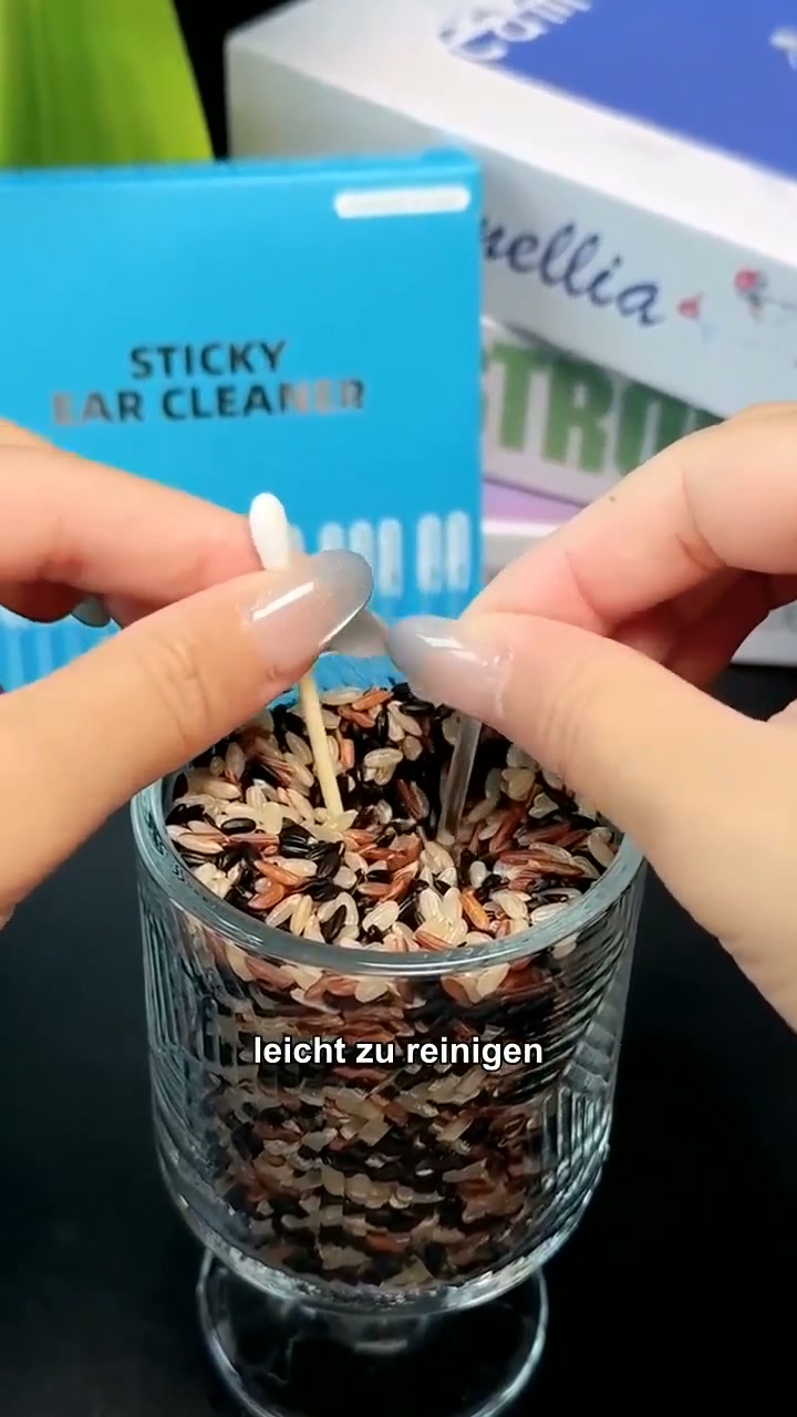 Wattestäbchen schieben Ohrenschmalz tiefer