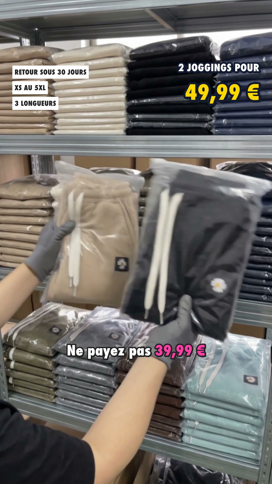 Le jogging velours tout doux – dès 39,99 €