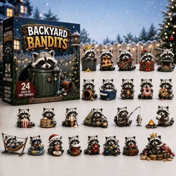 Backyard Bandits Advent Calendar – 24 Days of Tiny Trouble