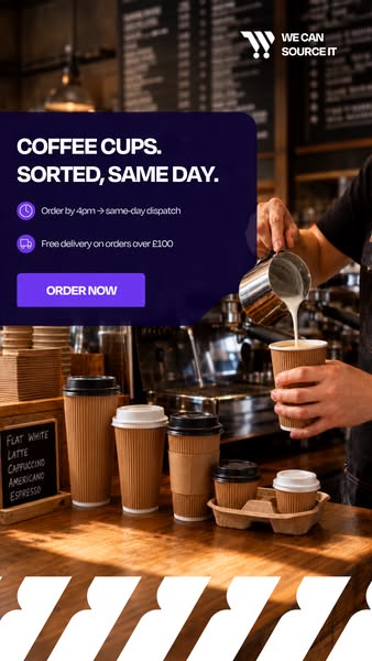 Cups, Lids, Trays — Sorted