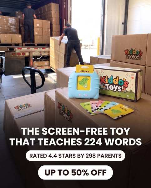 The toy that teaches 224 first words