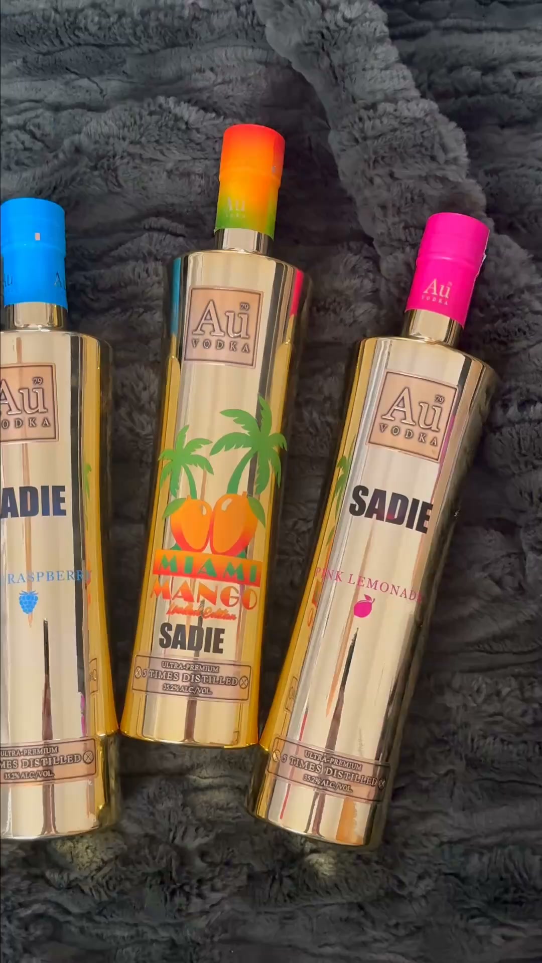 Au Vodka Personalised Bottle