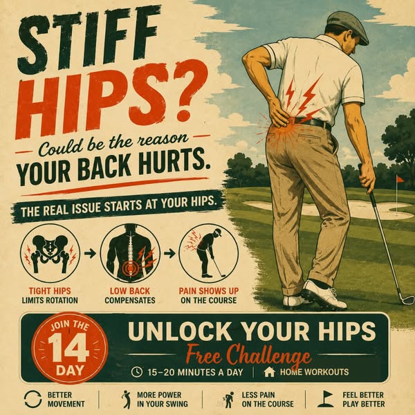 Unlock Your Hips. Unlock Your Swing.