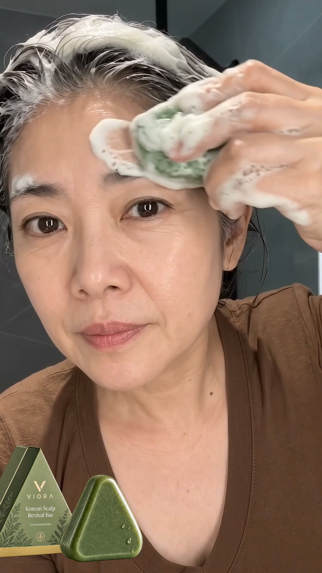 Korean Hair Growth Bar — Stop Hair Loss With 12 Herbs