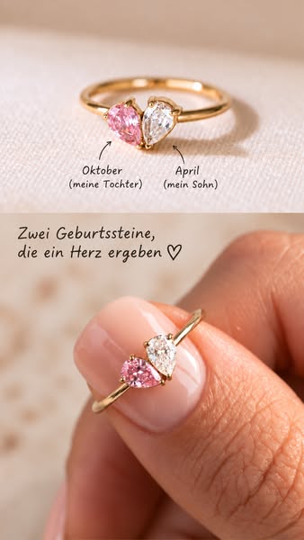 Welche zwei Geburtssteine werden Sie wählen?
