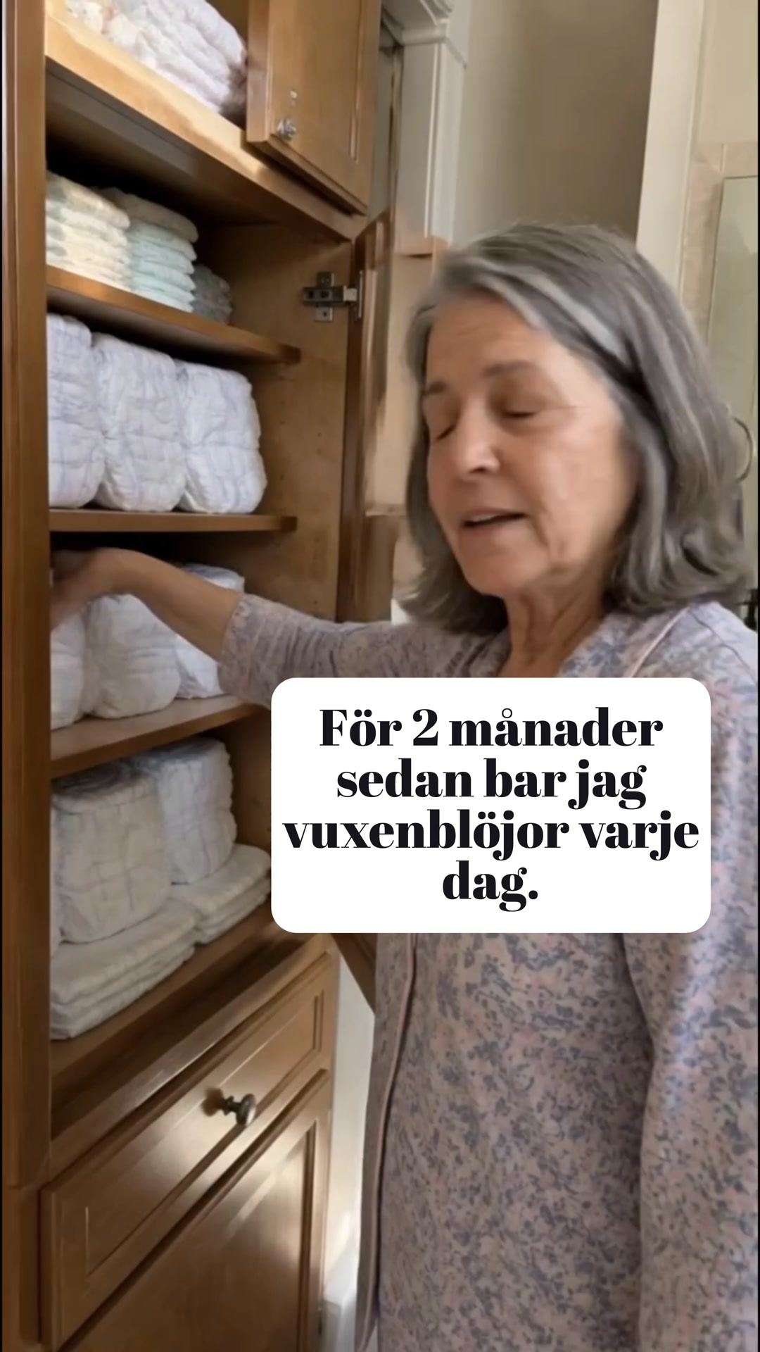 Om du använder inkontinensskydd för en svag blåsa, läs detta