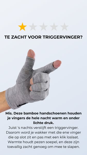 Premium Bamboe Handschoenen