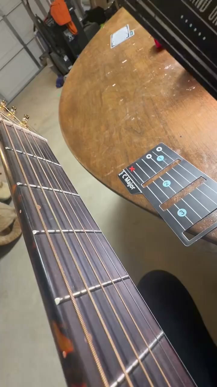 Guitar Chord Cards for Beginners