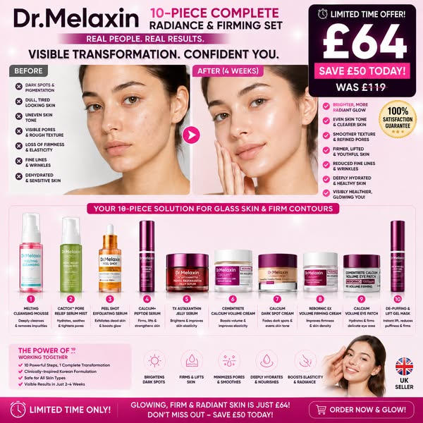 4-Week Transformation - 10-Piece Set Only £64!