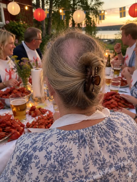 Min dotter tog ett foto. Bakifrån. Utan att fråga. Hon la upp det i gruppchaten.