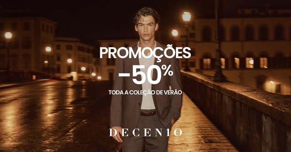 50% Desconto na Decenio