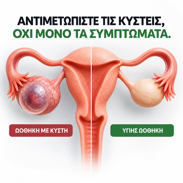 Διαβάστε σε περίπτωση που πάσχετε από κύστη, ινομύωμα ή ακανόνιστη περίοδο.