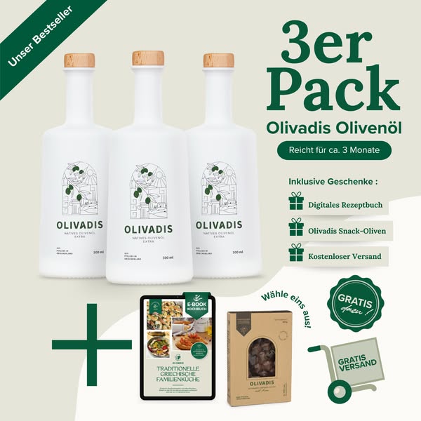 Jahresvorrat 2025 - Premium Olivenöl | Olivadis