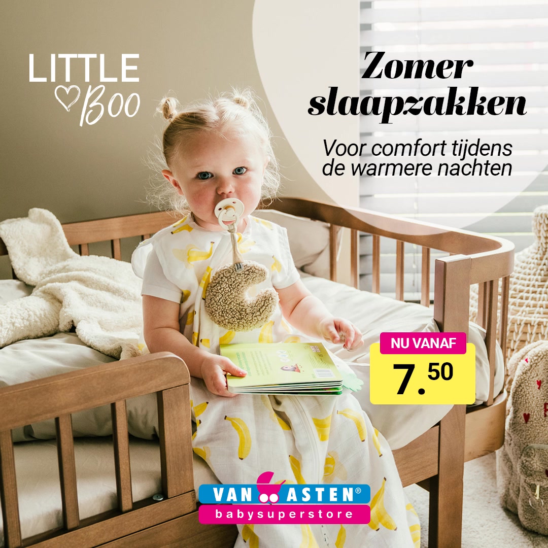 Laat je kleintje fris en fijn slapen deze zomer