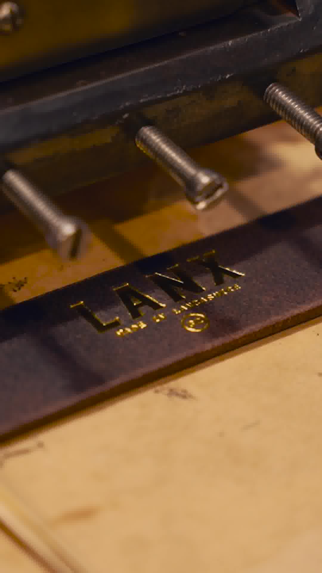 Made In England | LANX Belts