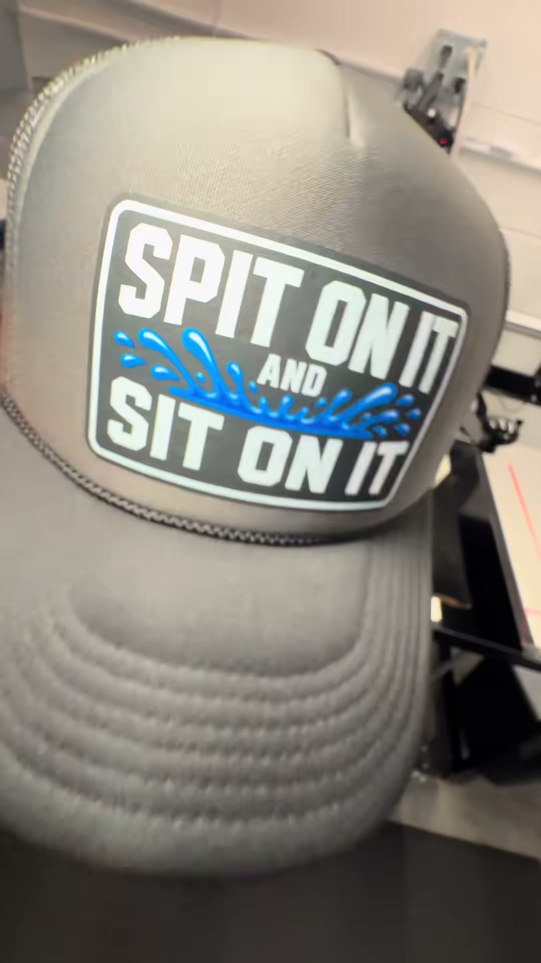 Spit On It and Sit On It Foam Trucker Hat
