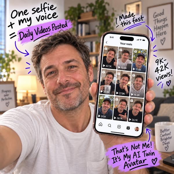 Your AI Twin Avatar. $67 One-Time.