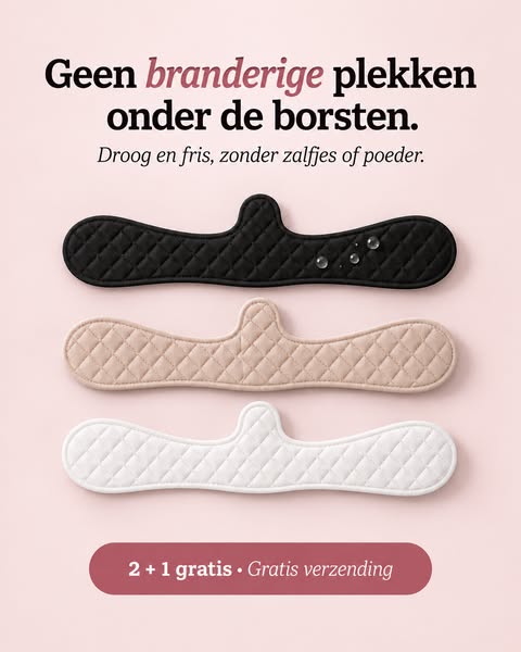 Geen jeuk, pijn of geur meer