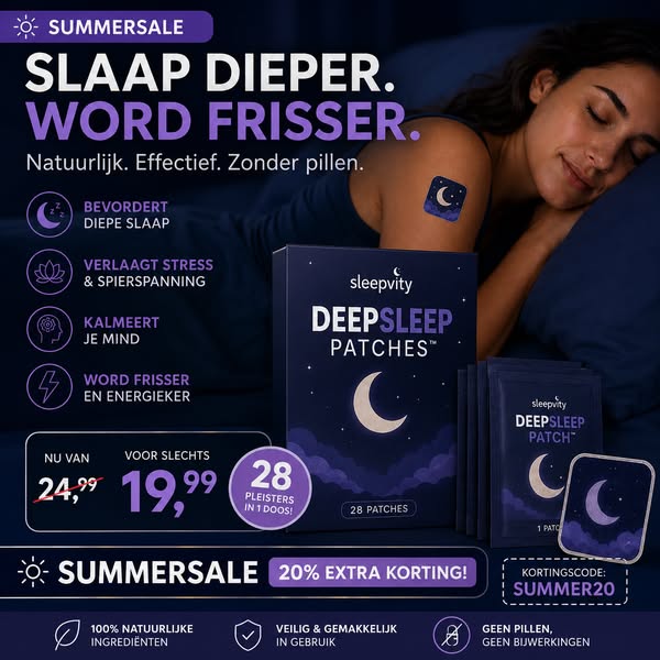 Diepe slaap voor slechts €19,99