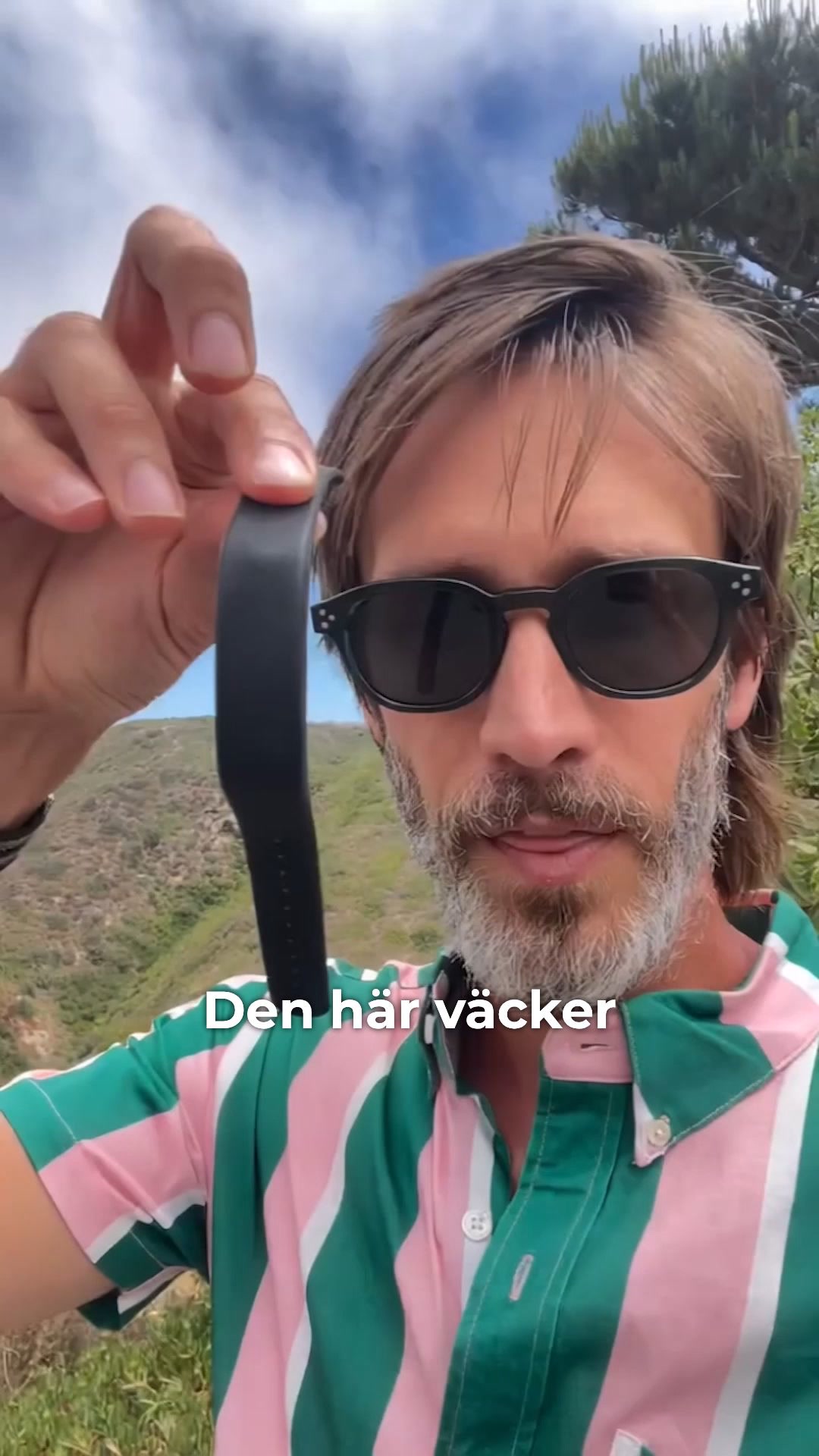 Väcker bara dig. Helt tyst.