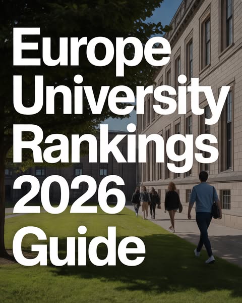 How Europe University Rankings 2026 Works