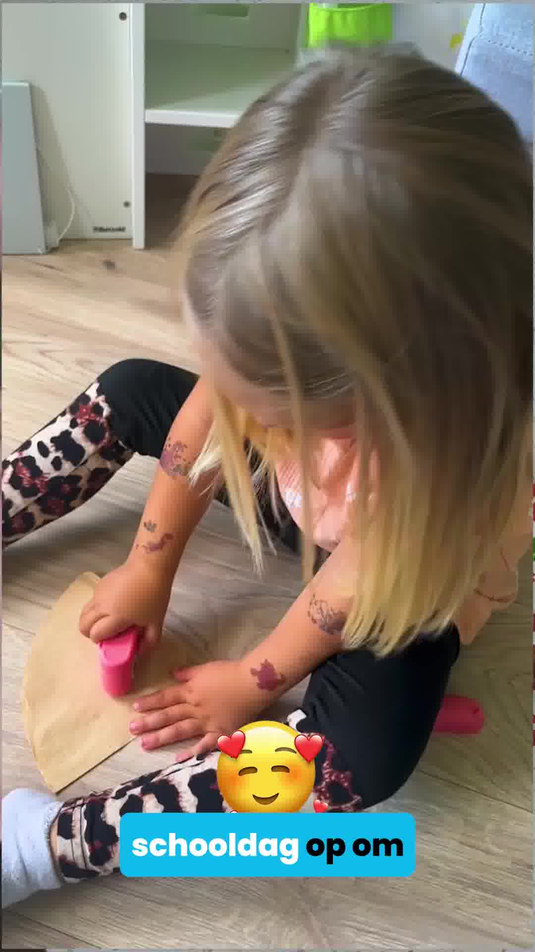 Waterdichte naamstempel voor kinderkleding