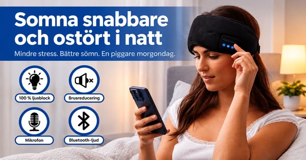 Sov bättre. Vakna mer utvilad.
