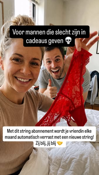 Voor mannen die geen idee hebben wat ze cadeau moeten geven