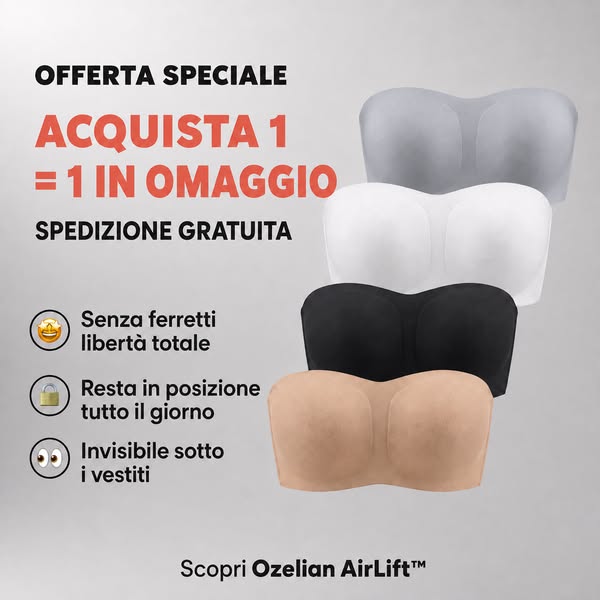 1 acquistato = 1 in omaggio