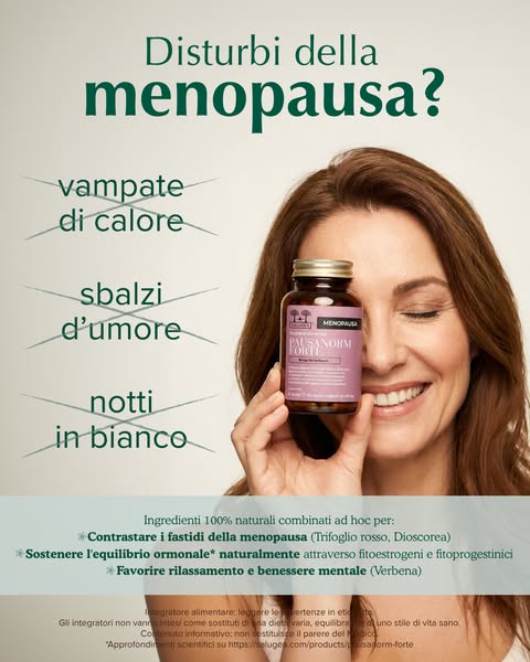 Fastidi della menopausa?