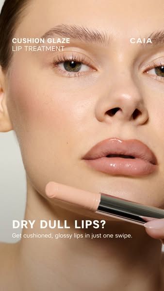 Cushion Glaze Lip Treatment for Plump, Glossy Lips