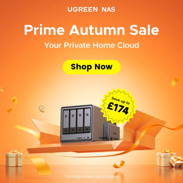 Save £174 on DXP4800 Plus + UPS3000