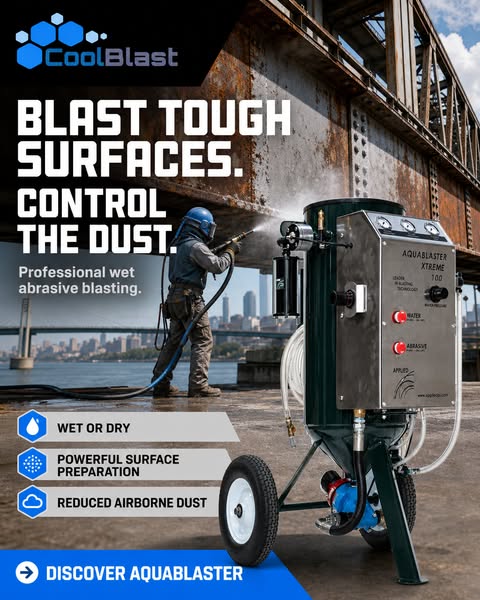 Strip Rust Fast. Control the Dust.