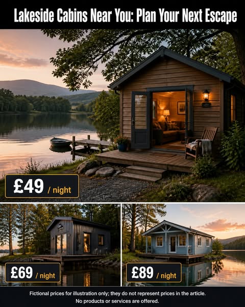 A waterside setting is just the start. Read how to compare locations, facilities, access, booking terms and extra charges for a cabin break.