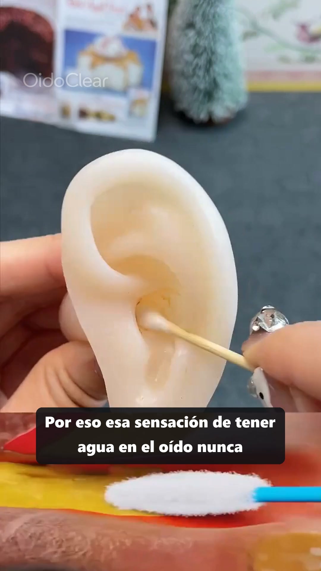 Tus bastoncillos no fueron hechos para esto