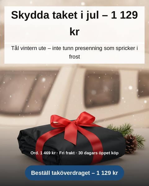 Skydda taket i jul – 1 129 kr