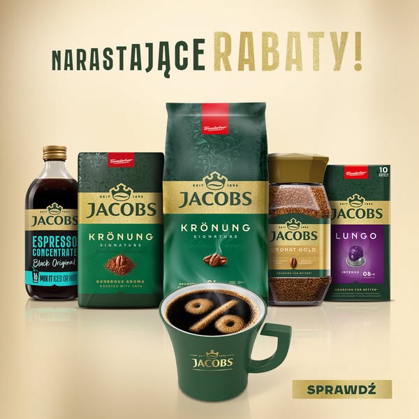 Oficjalny sklep z kawami Jacobs, L'OR, Prima