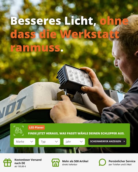 Einfach auf LED umrüsten