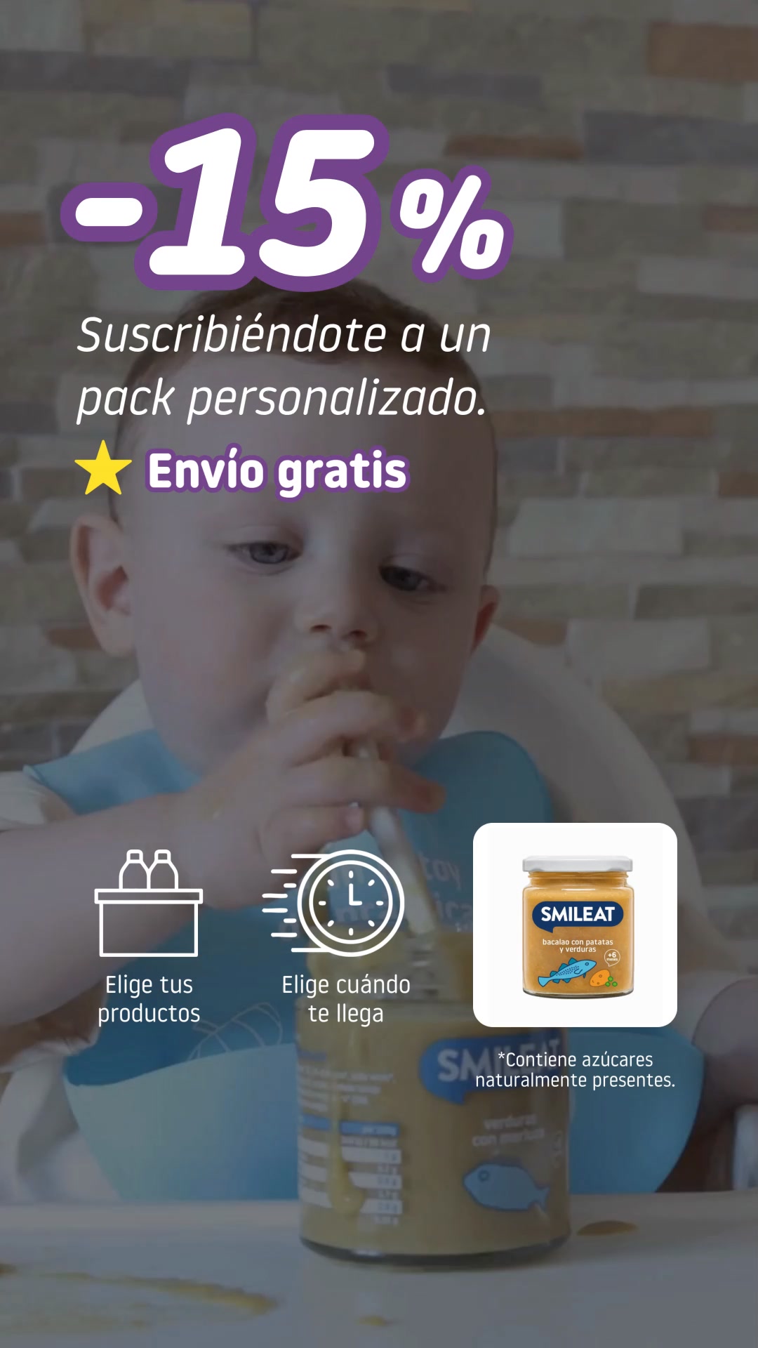 Descubre la suscripción en Smileat.