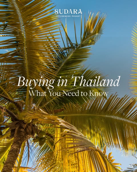 Sudara Phuket | Your New Chapter of Beachside Living Begins