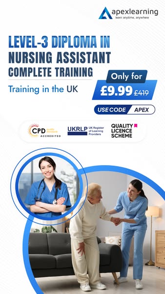 Level 3 Diploma in Nursing Assistant Complete Training