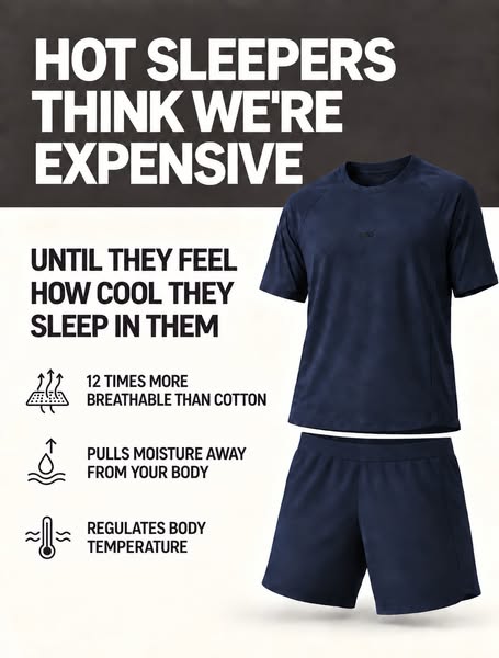 Sleepwear engineered for cooler sleep