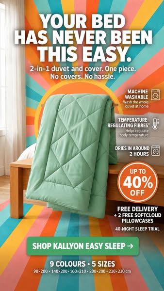 What if making your bed took 10 seconds?