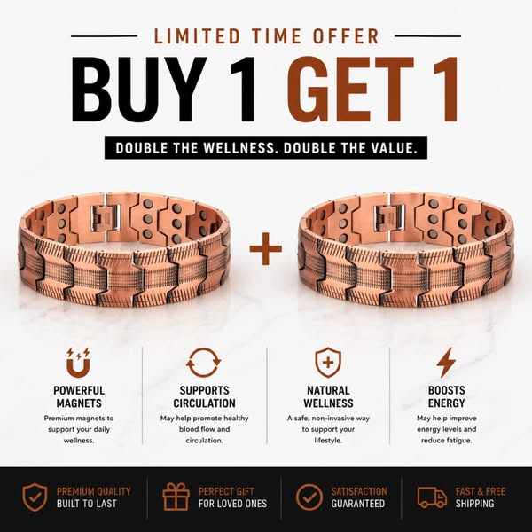 CuThera™ | Copper Magnetic Bracelet