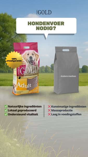 Geef je hond wat 'ie verdient