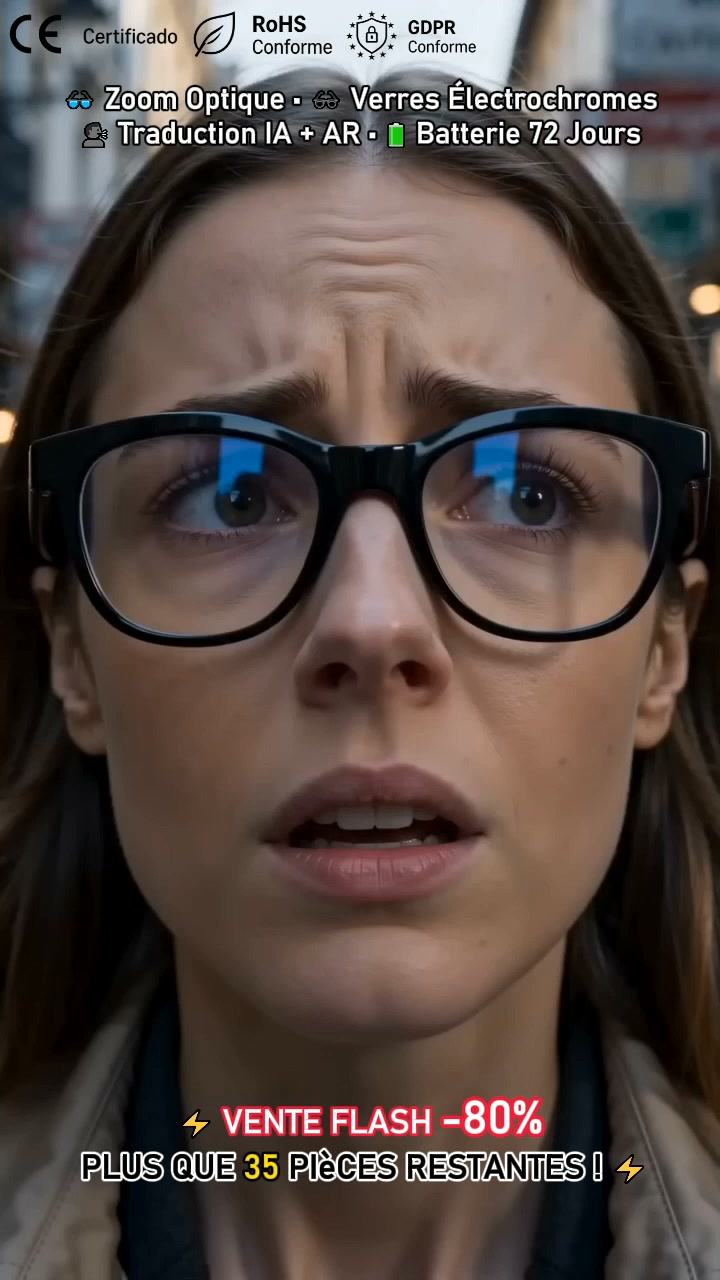 Lunettes Intelligentes Tout-en-Un | Dès 48€ ! (Stock très limité : 35 restants)