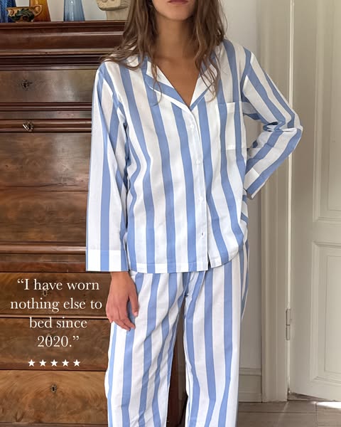 HONNA London. Organic cotton pyjamas.