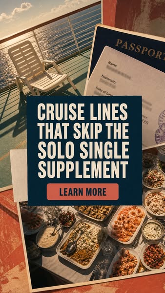 Solo Cruise Fare Guide